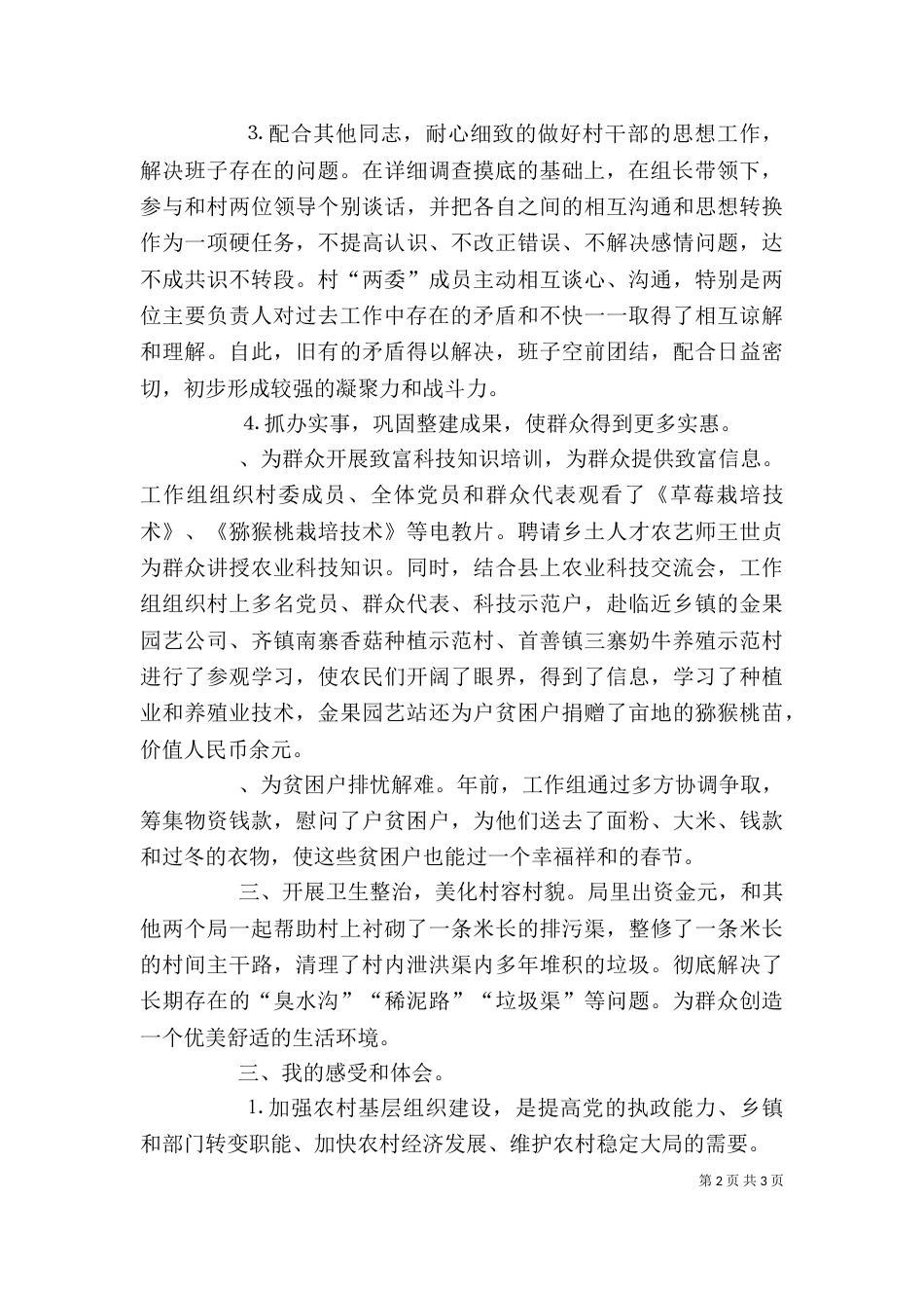 第一批“问题村”整建工作个人总结（六）_第2页