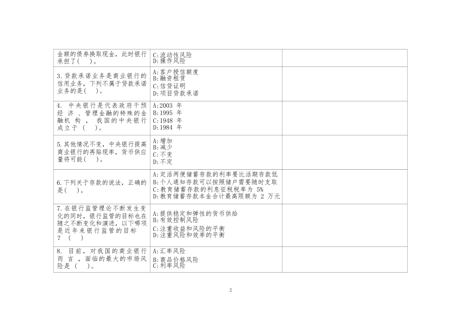 （全国职业技能比赛：高职）GZ044智慧金融赛题第5套_第2页