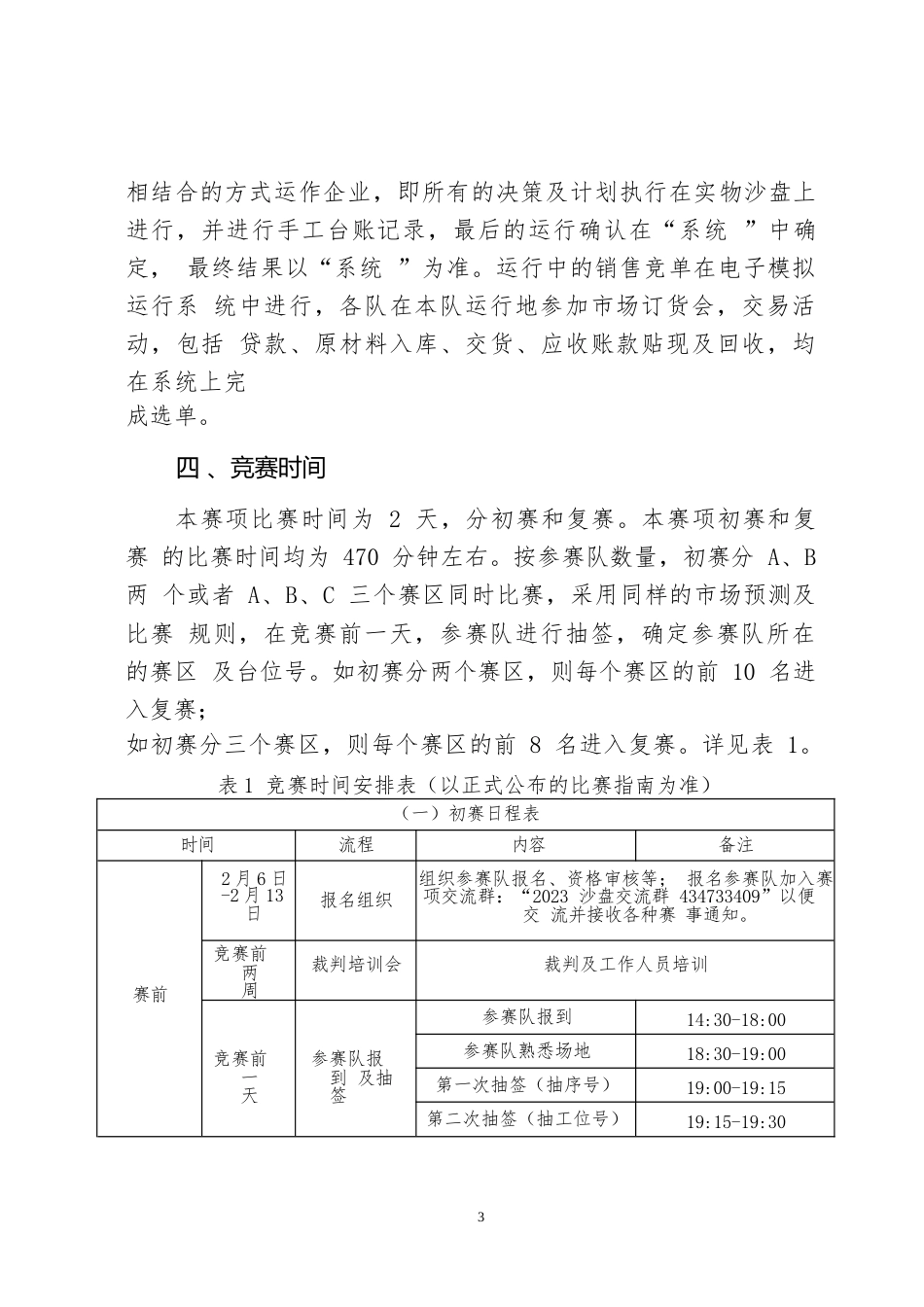 40职业院校技能大赛中职组《沙盘模拟企业经营》赛项竞赛规程(001)_第3页