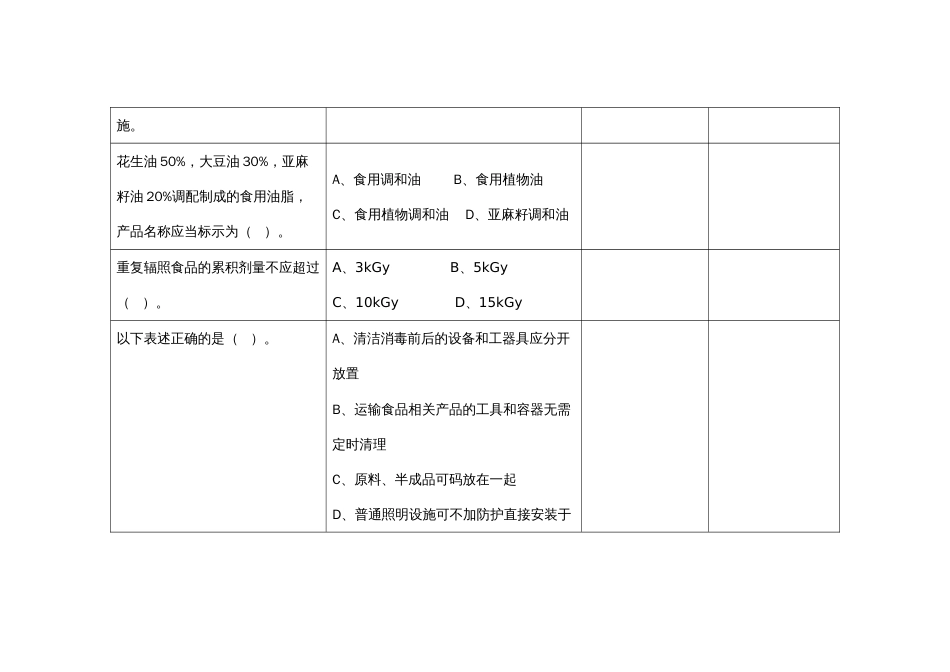 （全国23高职职业技能比赛）GZ025食品安全与质量检测赛题第7套_第2页