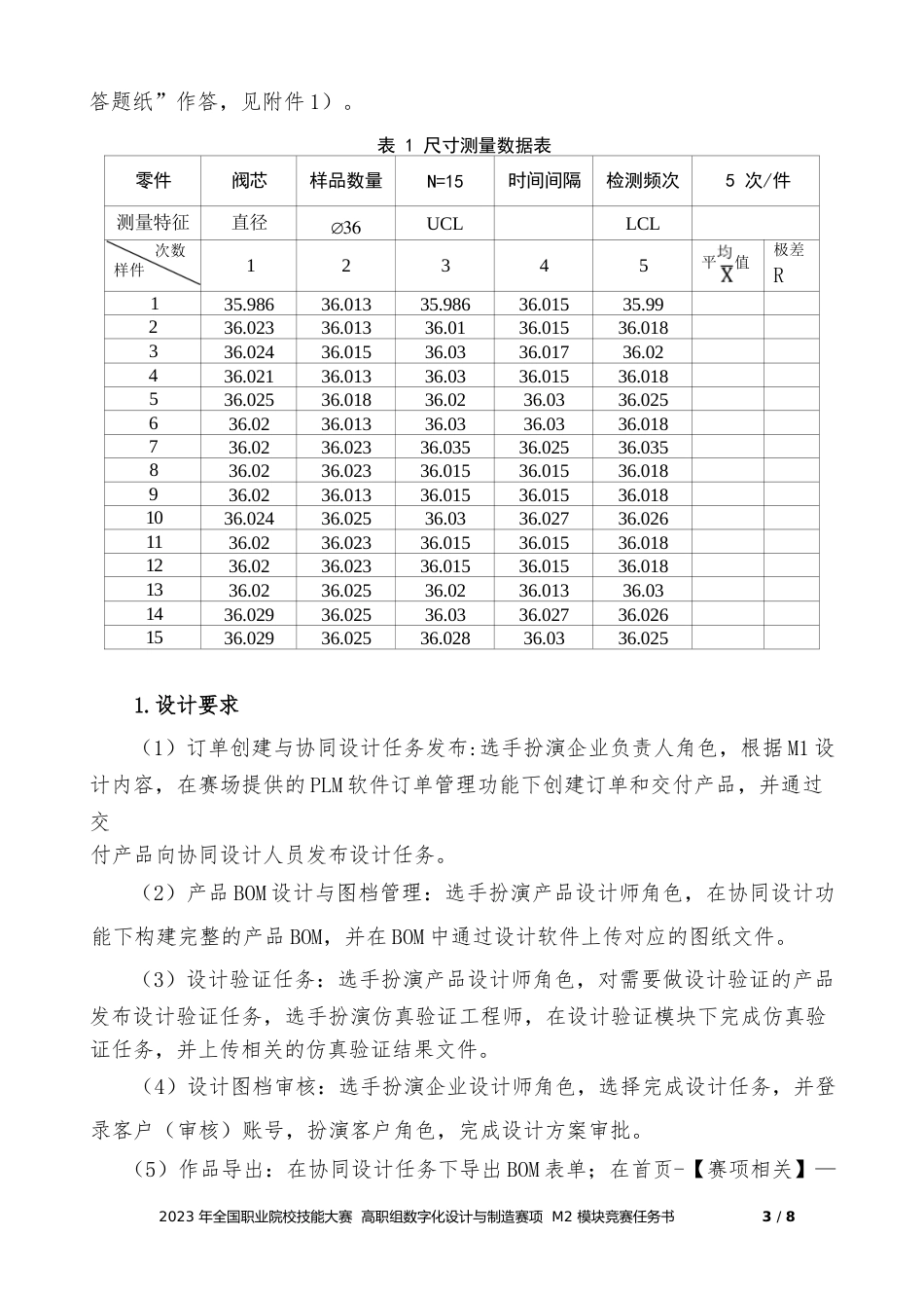 （全国职业技能比赛：高职）GZ013数字化设计与制造赛项赛题第7套教师赛M2_第3页