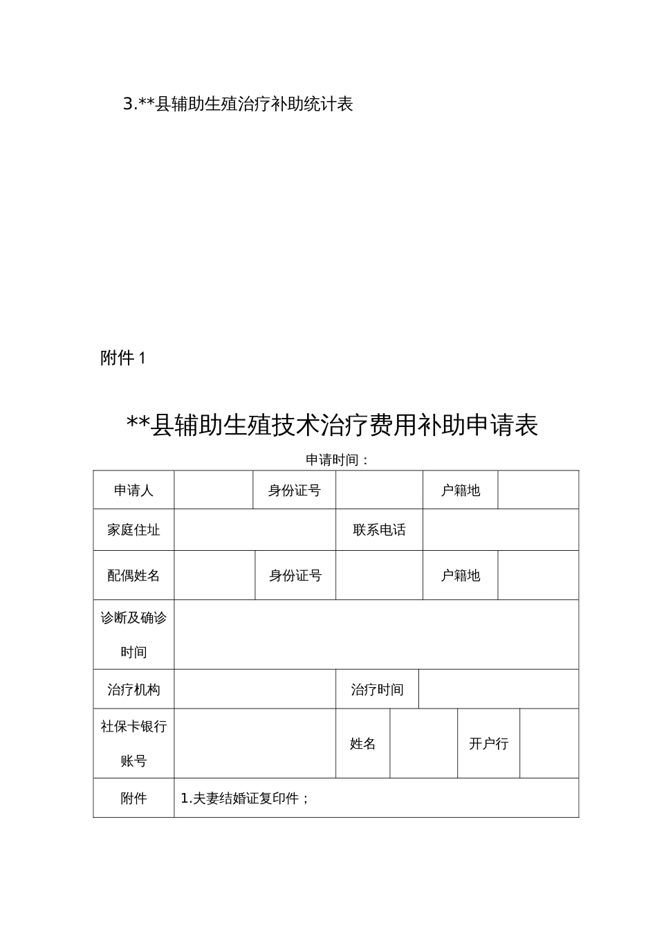辅助生殖技术治疗费用补助办法_第3页