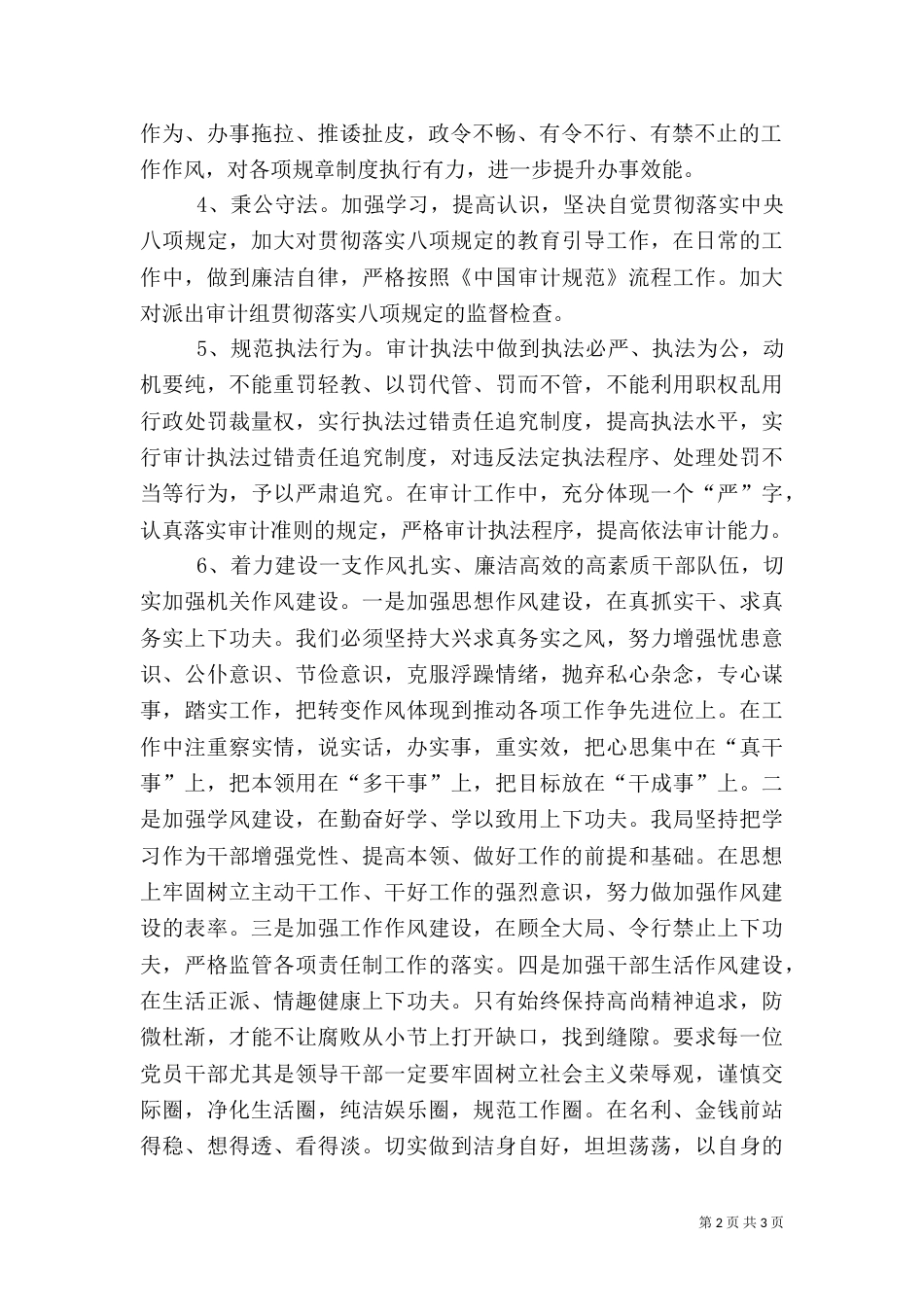 审计局中梗阻专项整治工作总结_第2页