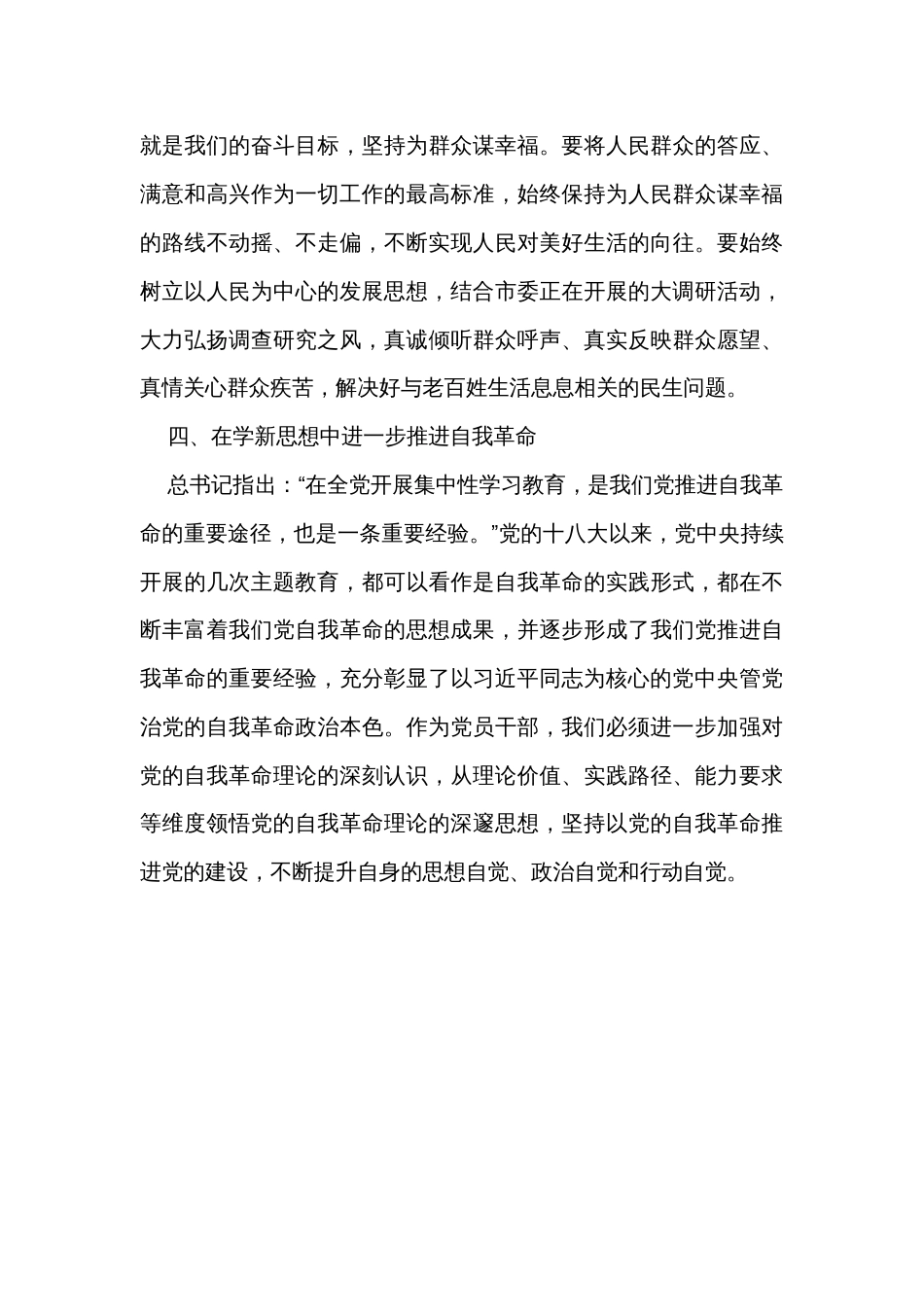 2023主题教育理论学习专题研讨会发言_第3页
