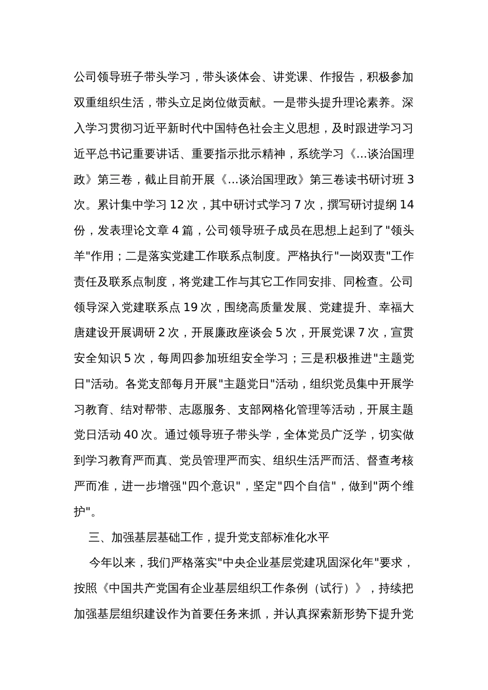 2023年党委书记抓党建述职报告_第3页