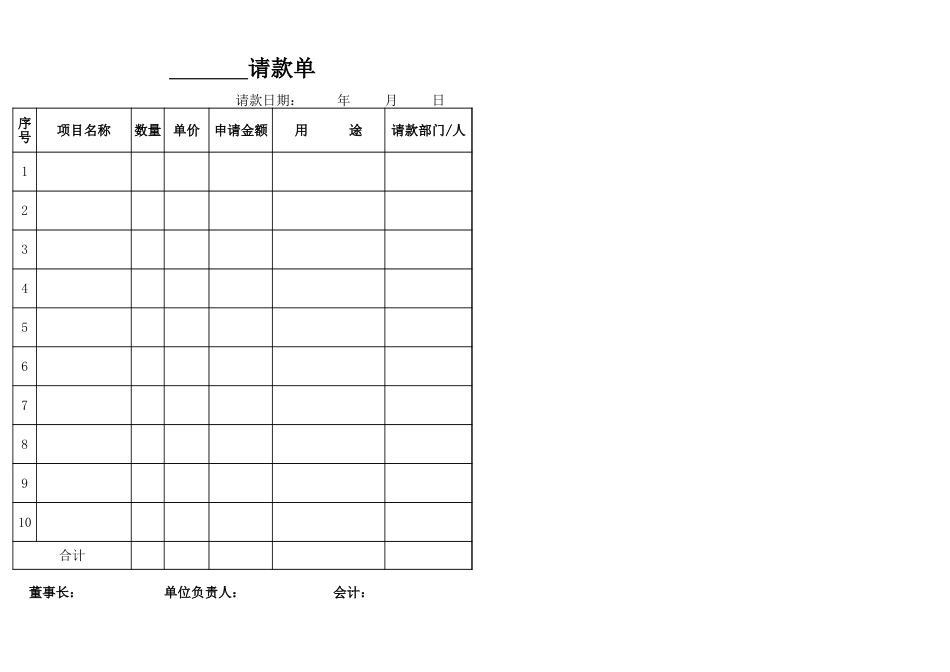 请款单格式范本全[4页]_第1页