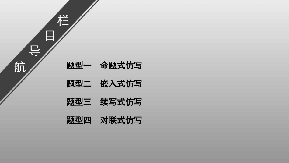 2020高考语文仿用句式(含修辞)_第3页