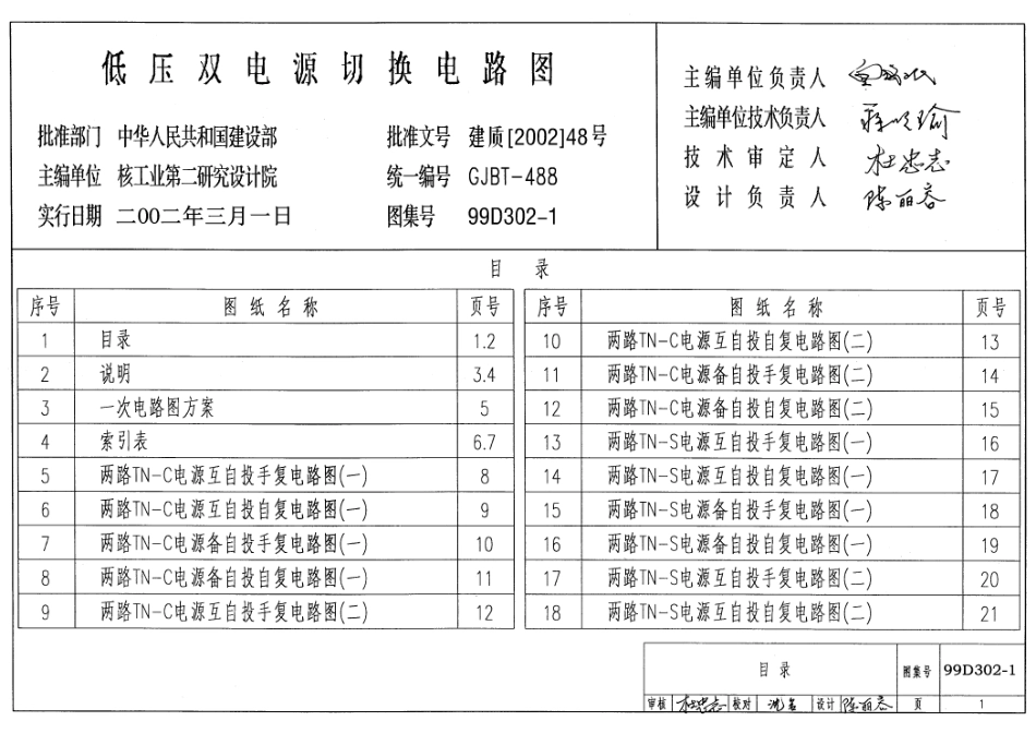 99D3021低压双电源切换电路图_第1页