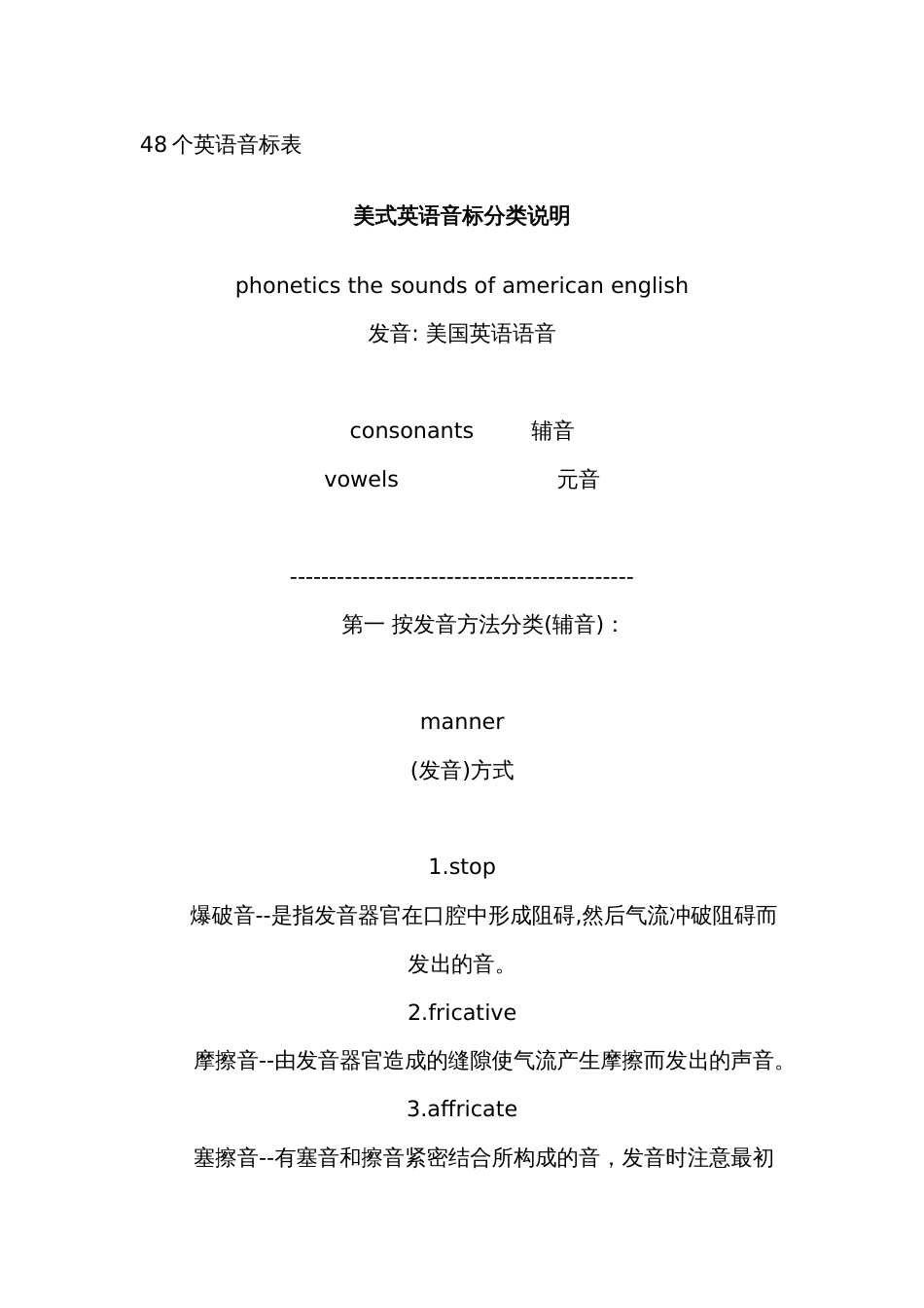 48个英语音标表[19页]_第1页