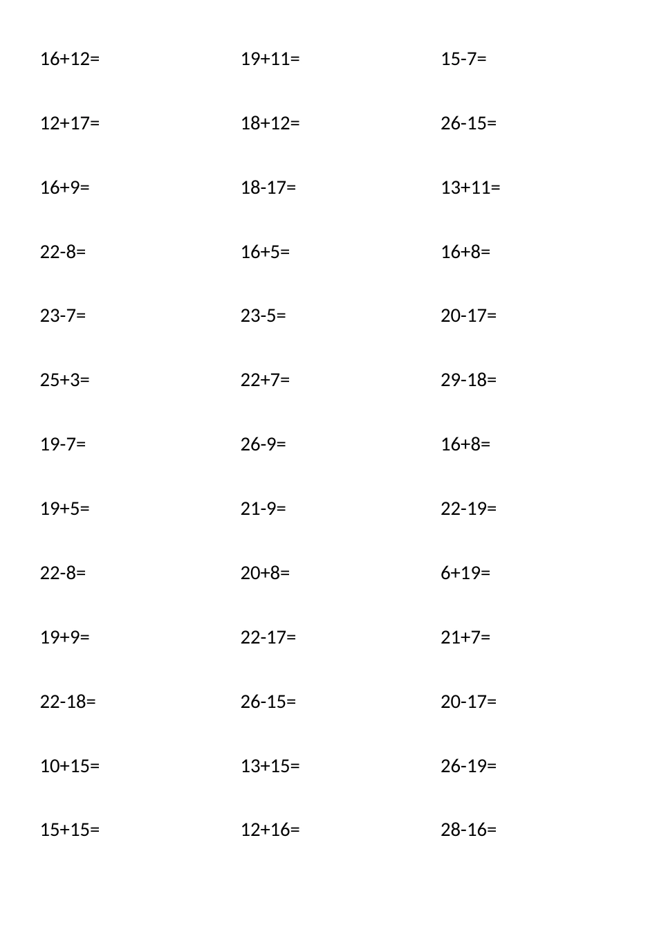 30以内加减法[10页]_第3页