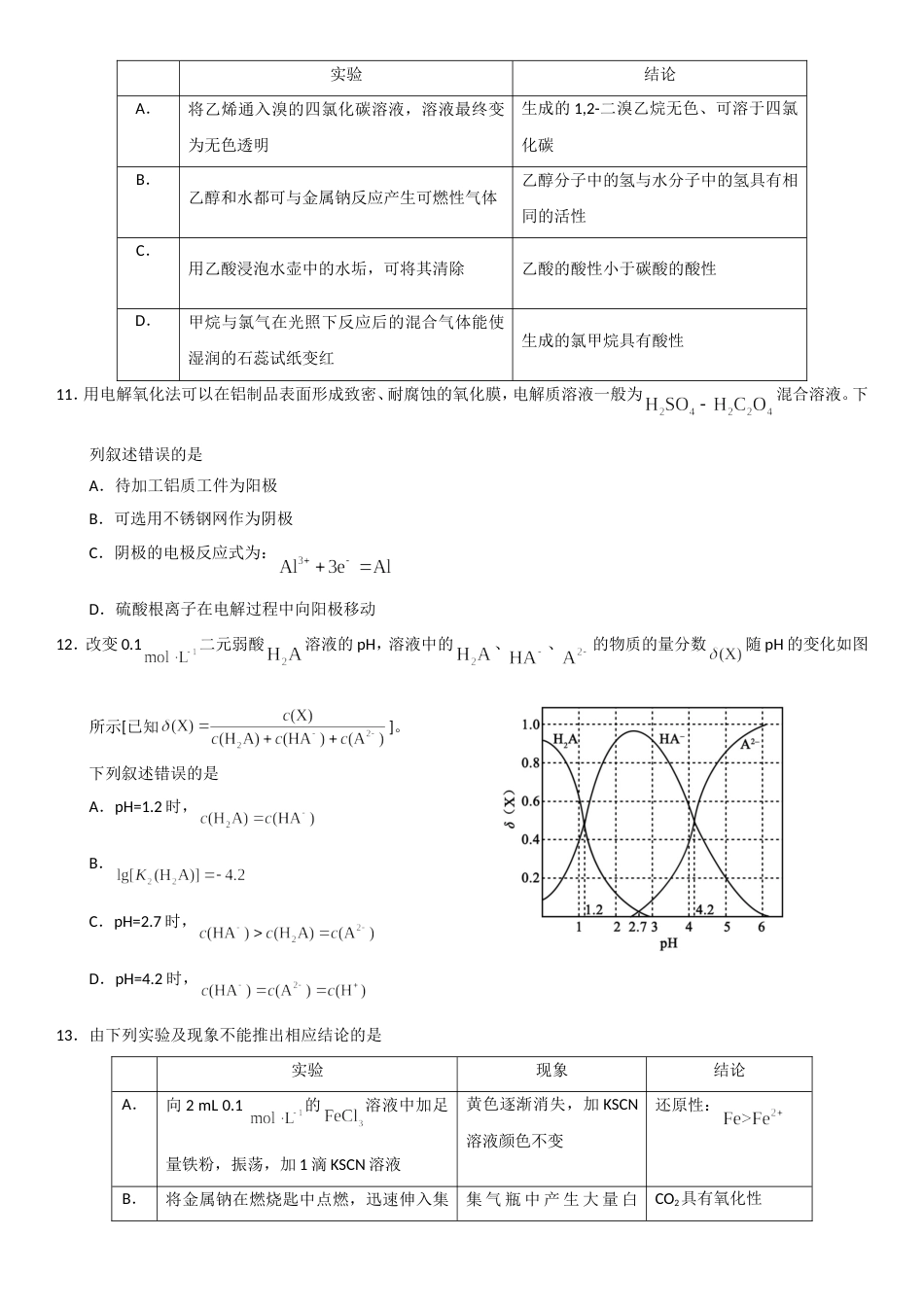 2017高考新课标全国2卷理综试题及答案(无水印)word版[18页]_第3页