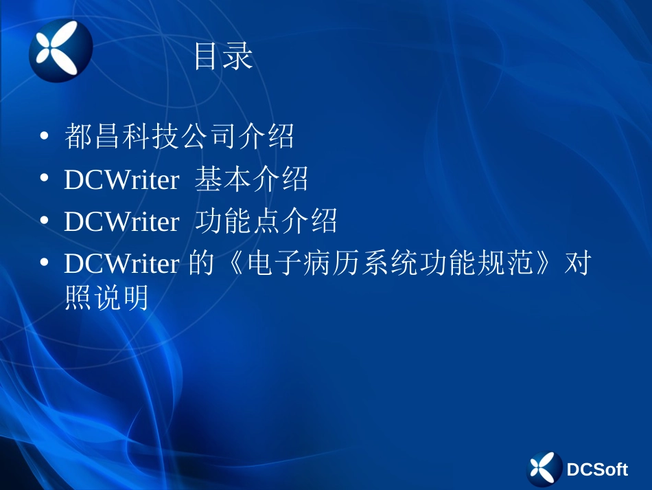 DCWriter电子病历文本编辑器软件(简称DCWriter)解析_第3页