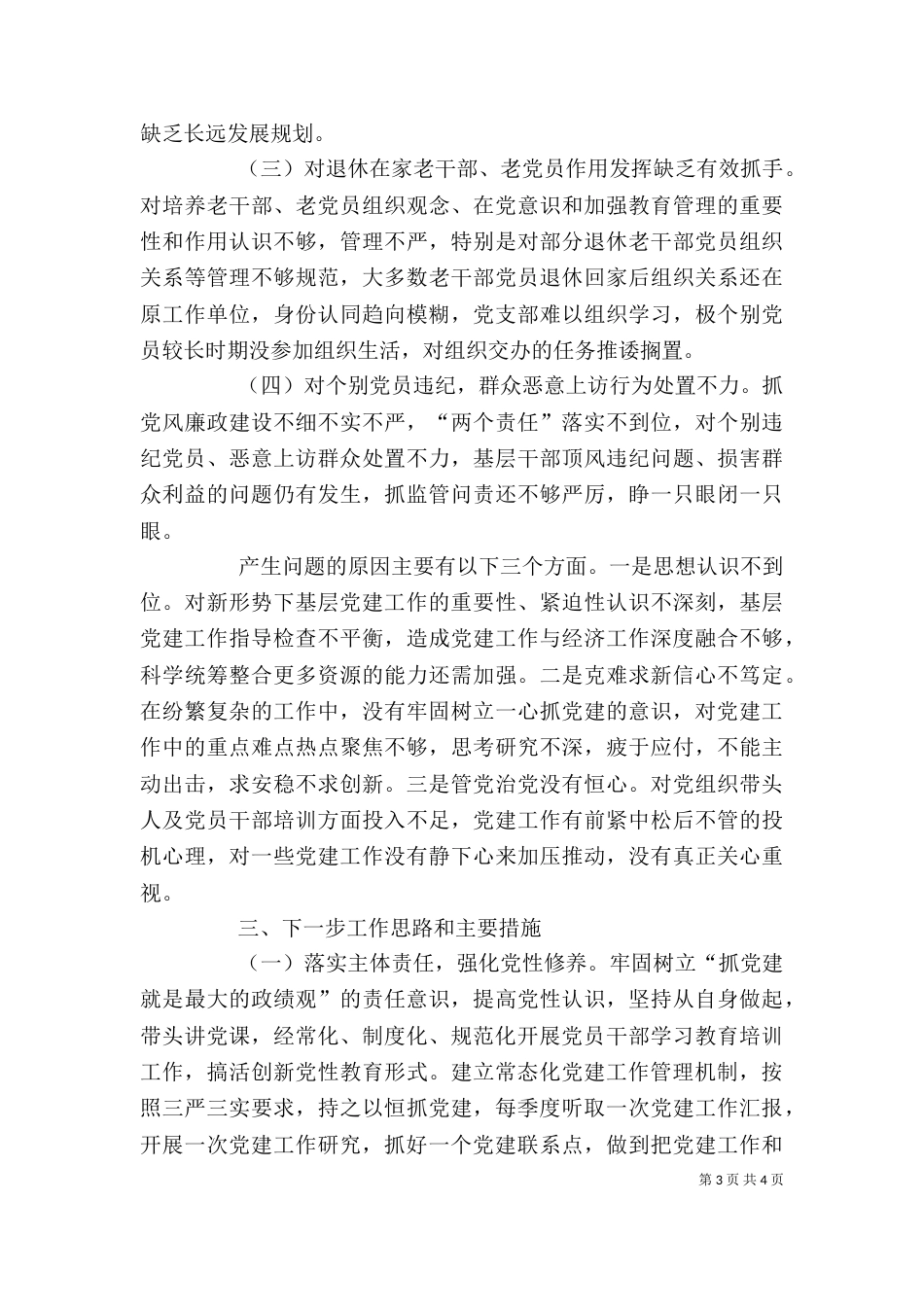 履行主体责任述职报告（三）_第3页