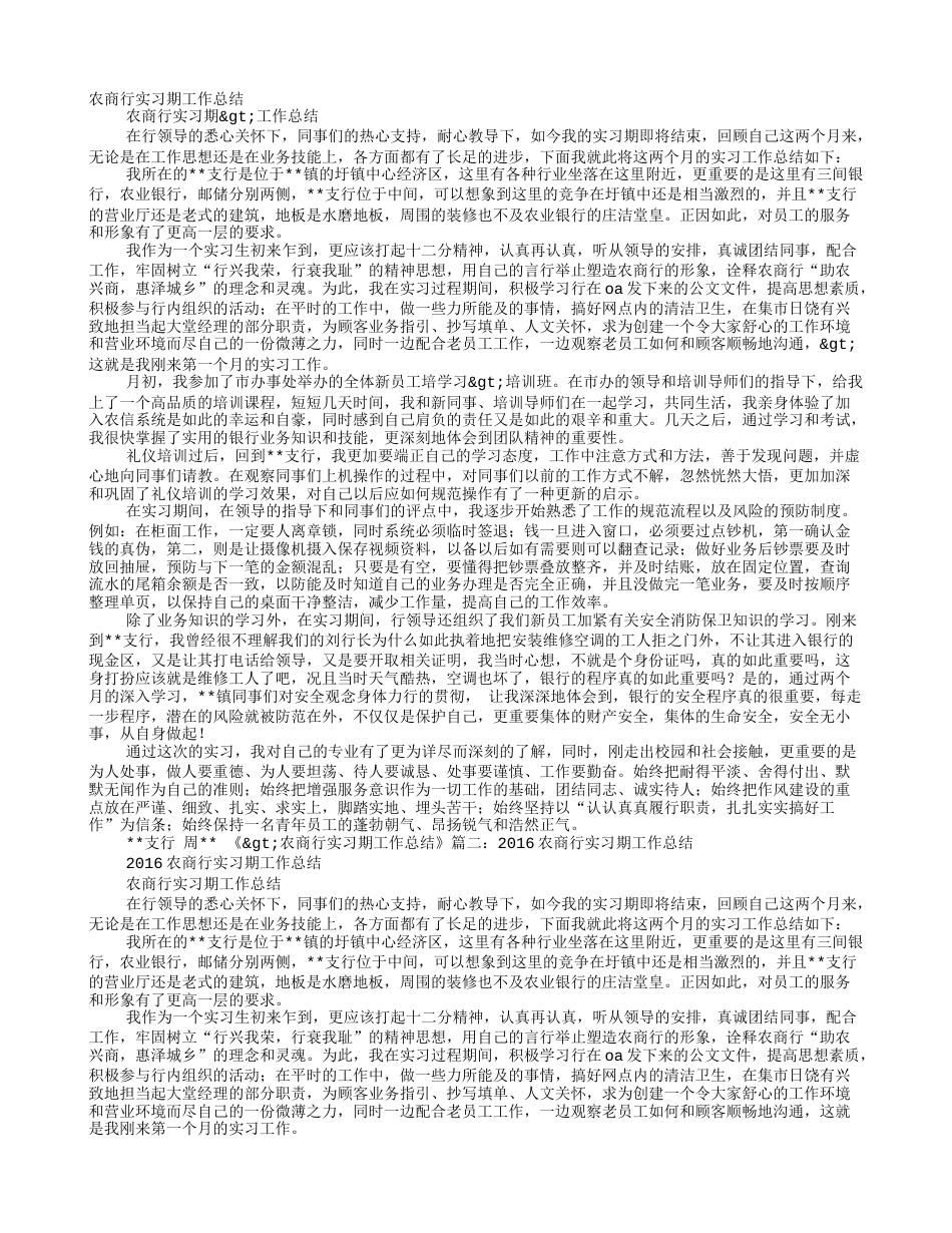农商行实习期工作总结[4页]_第1页