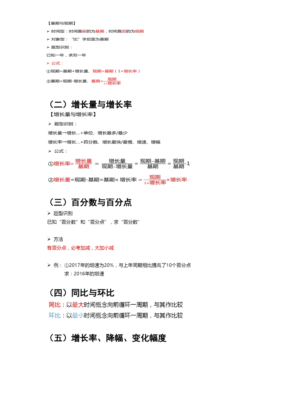 2019国考资料分析总思维导图[13页]_第2页