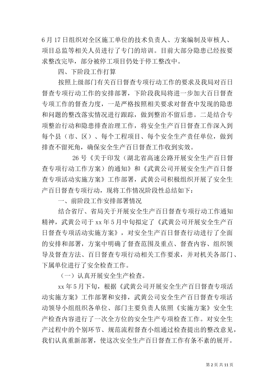 安全生产百日督查总结_第2页