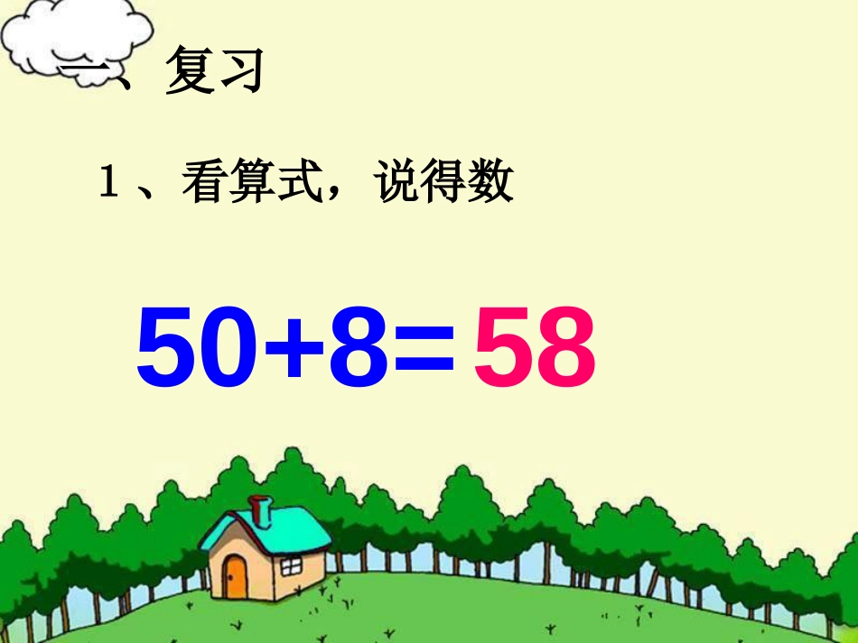 市优质课竞赛课件：苏教版数学二年级下册《两位数加两位数的口算》[25页]_第3页