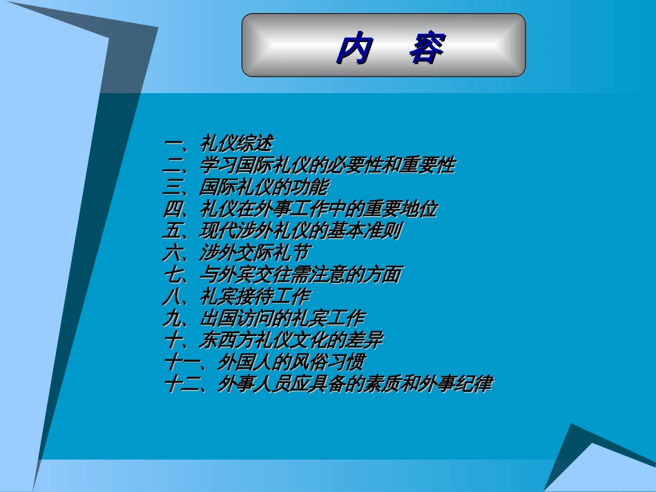 涉外礼仪培训讲义PPT71张_第2页