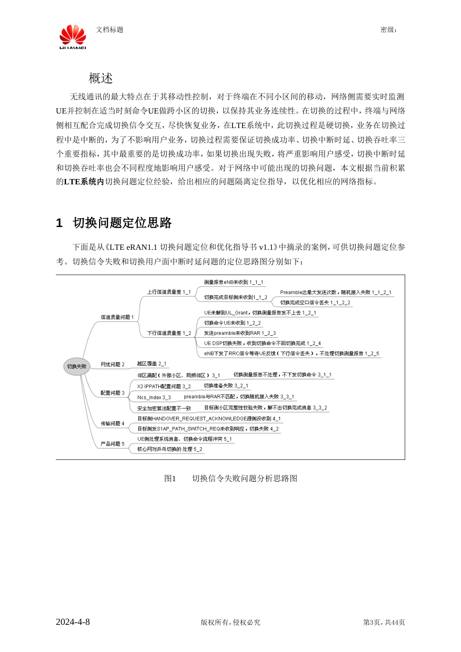 LTE切换问题定位和优化指导书[44页]_第3页