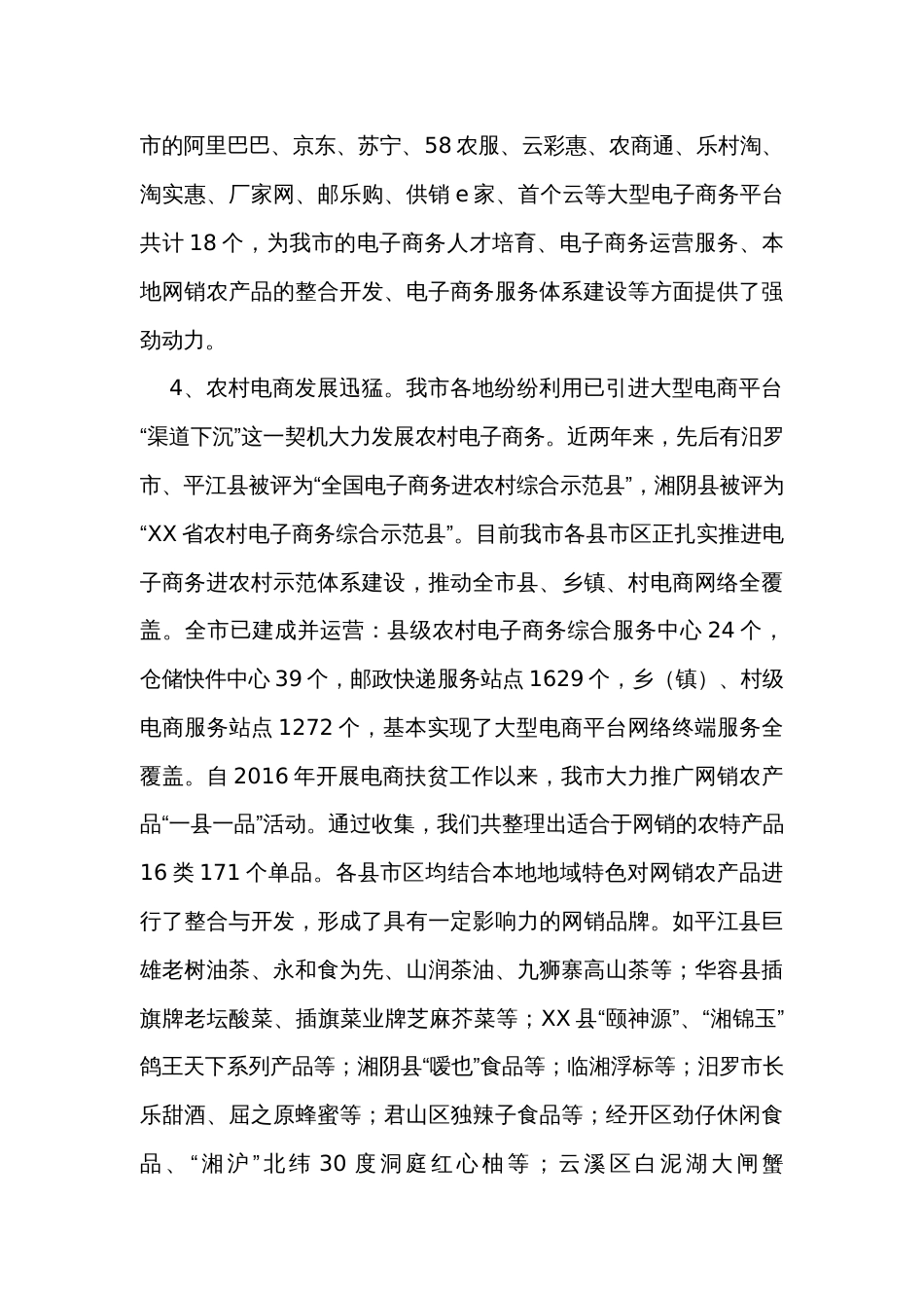 在全市促进电子商务产业发展座谈会上的发言_第3页