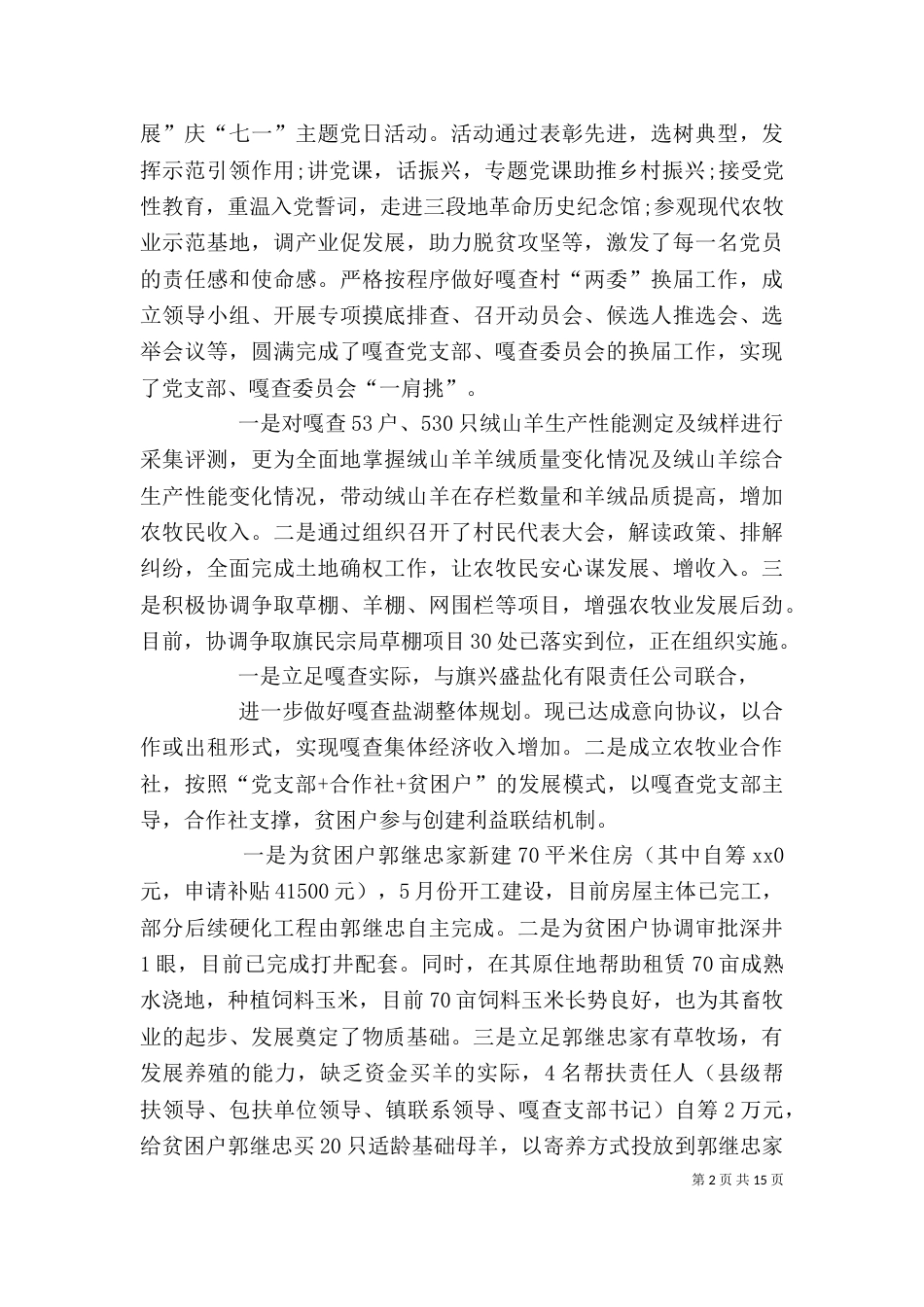 挂职干部半年述职报告_第2页