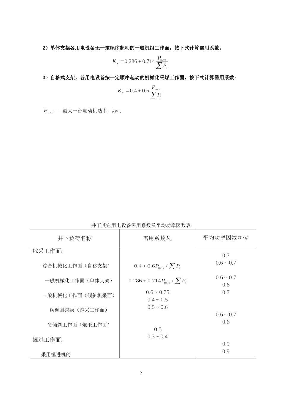 煤矿供电设计规范[24页]_第2页