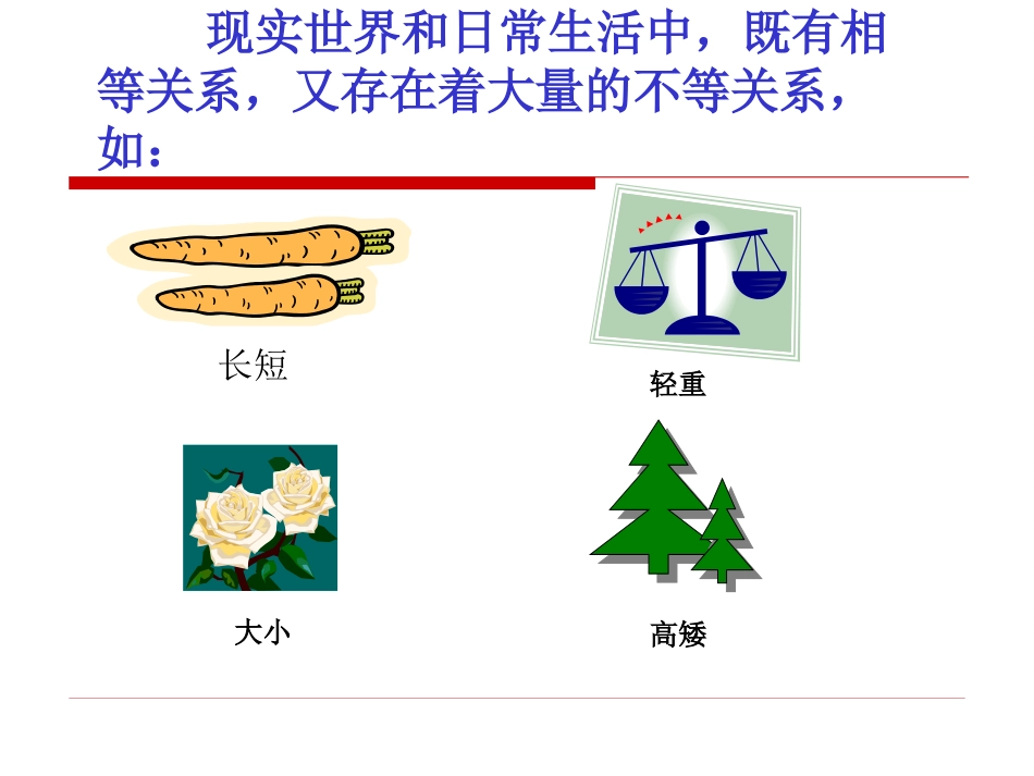 3.1不等关系与不等式采用_第1页