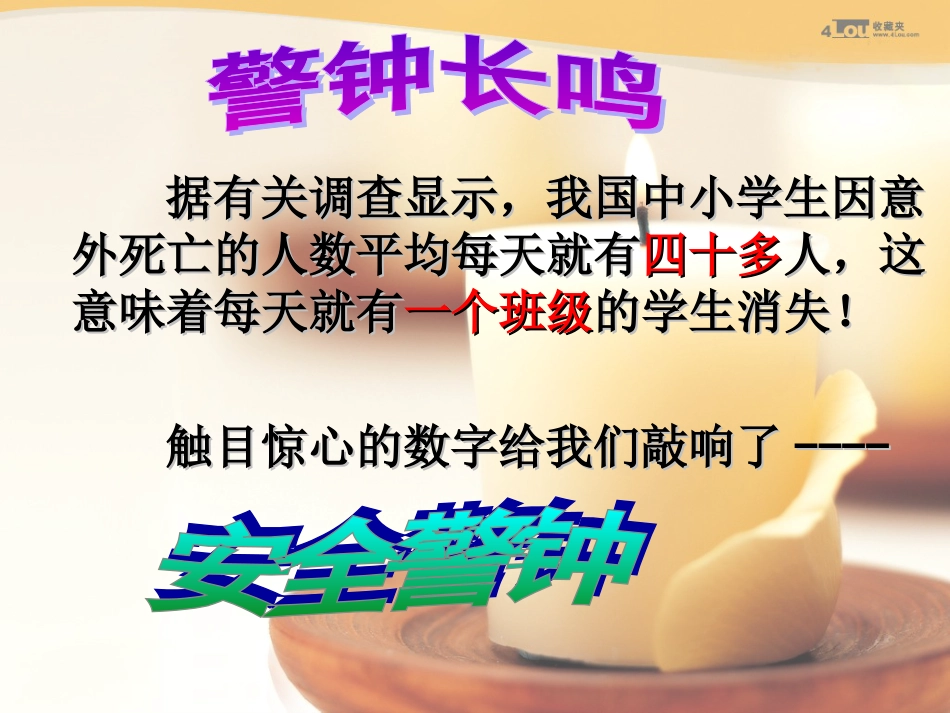 校园安全教育主题班会[31页]_第3页