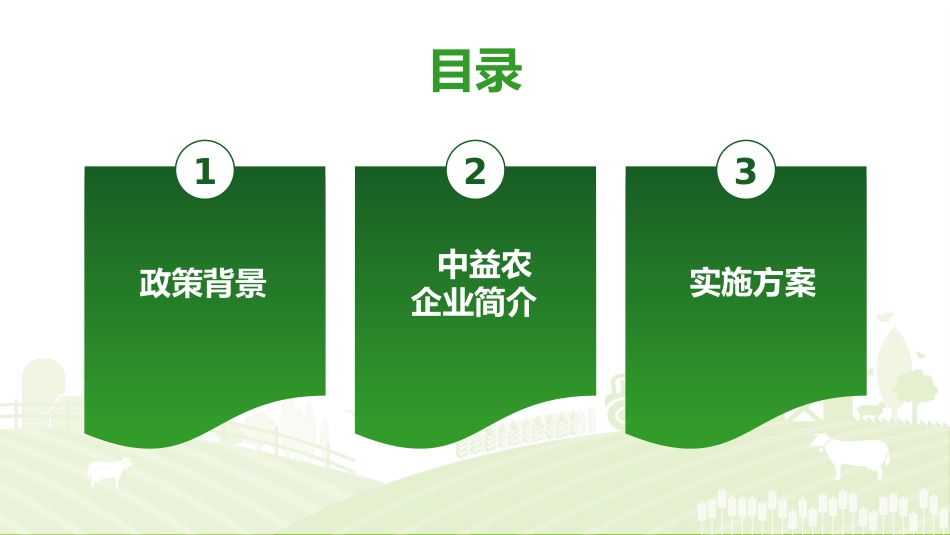 农业项目汇报PPT模板_第2页