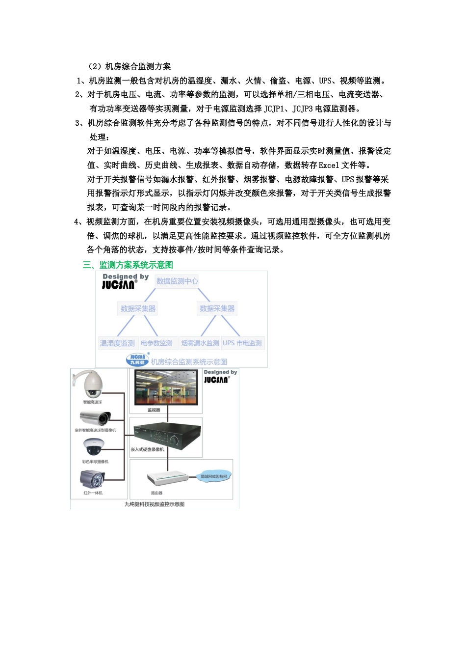 7七机房环境综合监测方案x_第2页