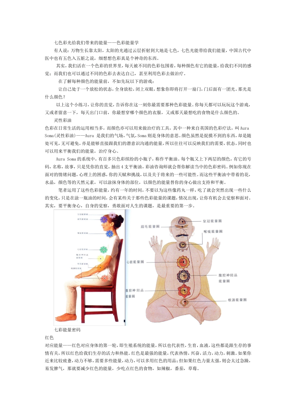 七色彩光给我们带来的能量——色彩能量学[2页]_第1页