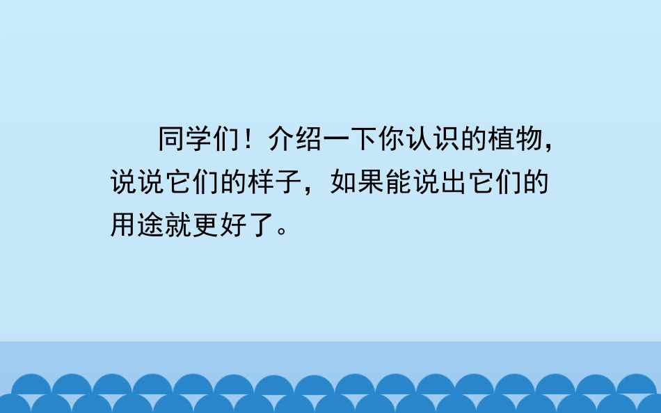 2018大象版小学科学一年级下册2.1《认识常见植物》ppt课件之一_第3页