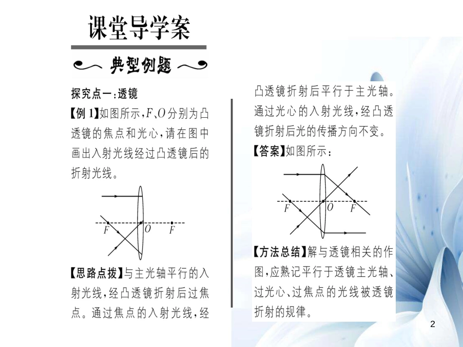 八年级物理全册 第4章 多彩的光 第5节 科学探究 凸透镜成像 第1课时 凸透镜课件 （新版）沪科版[共18页]_第2页