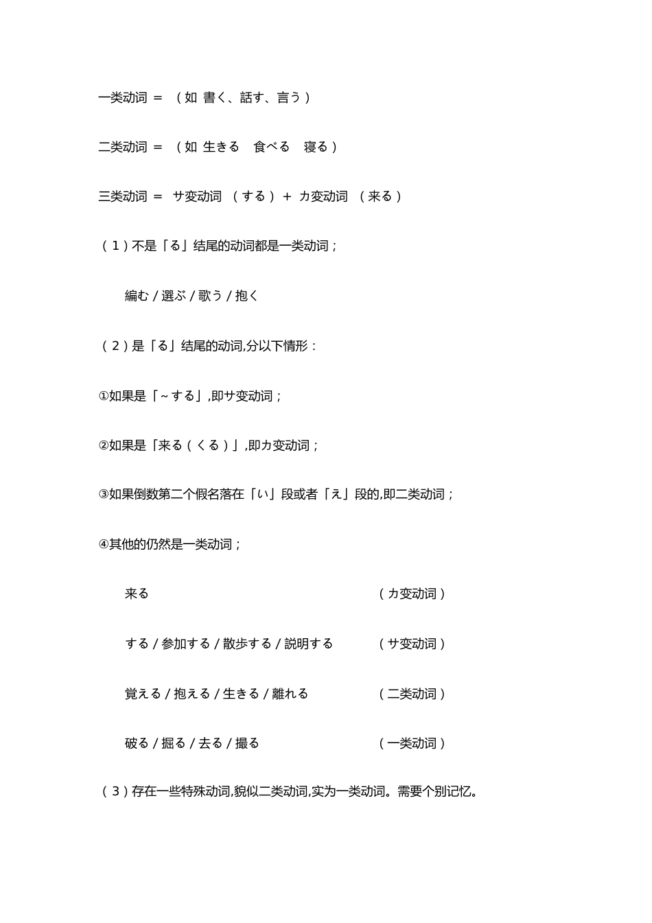 动词て形变形规则[共2页]_第1页