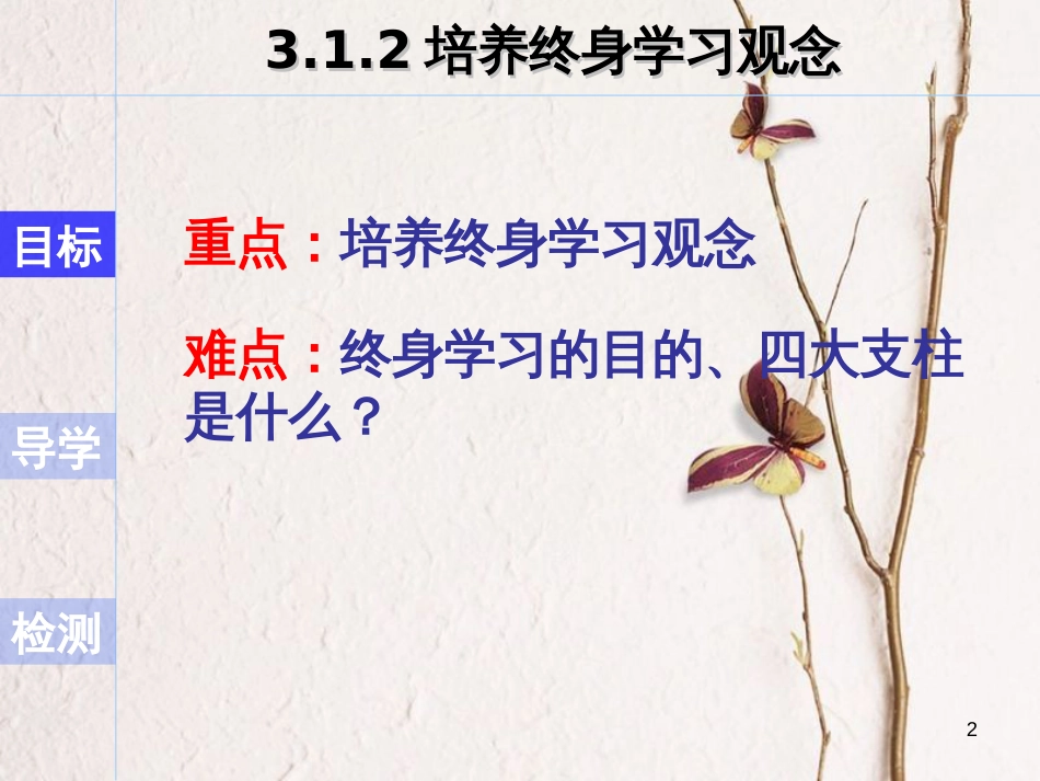 七年级道德与法治上册 第三单元 在学习中成长 3.1 学习照亮每一天 第2框 培养终身学习观念课件 粤教版[共10页]_第2页