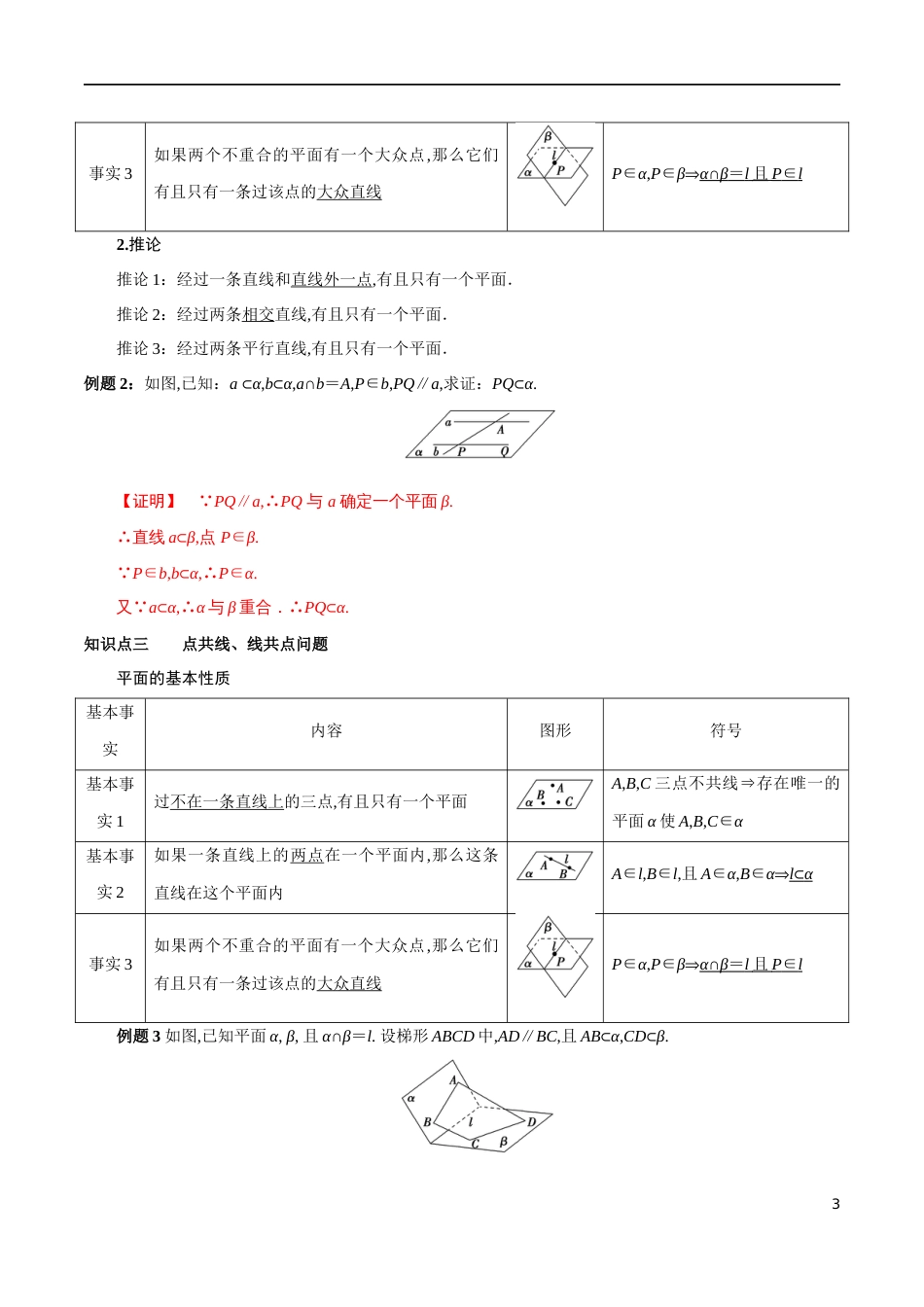 专题11 空间点、直线、平面之间的位置关系（知识精讲）（解析版）_第3页