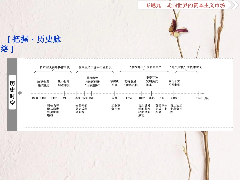 （全国通用）高考历史一轮复习 专题九 走向世界的资本主义市场 第27讲 开辟文明交往的航线及血与火的征服与掠夺课件_第2页