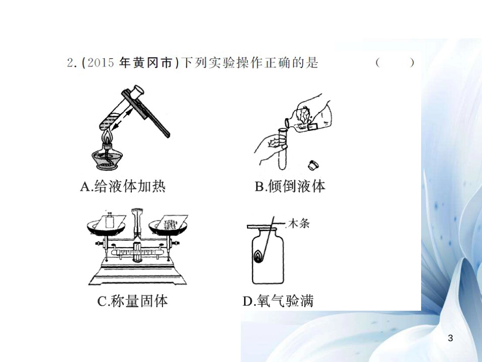 九年级化学上册 期末综合测试卷课件 （新版）鲁教版[16页]_第3页
