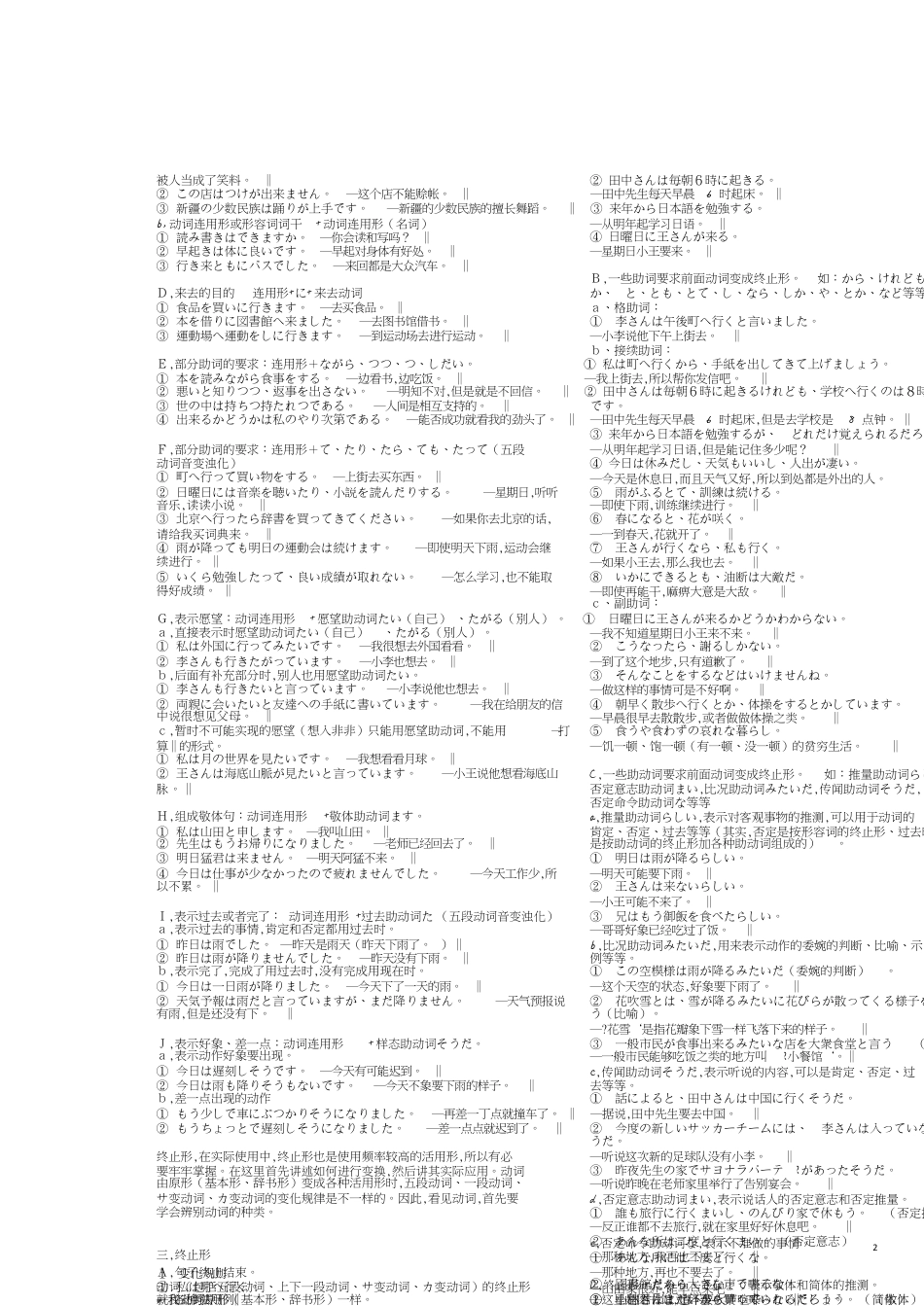 日语基础语法(完整篇)[共4页]_第2页