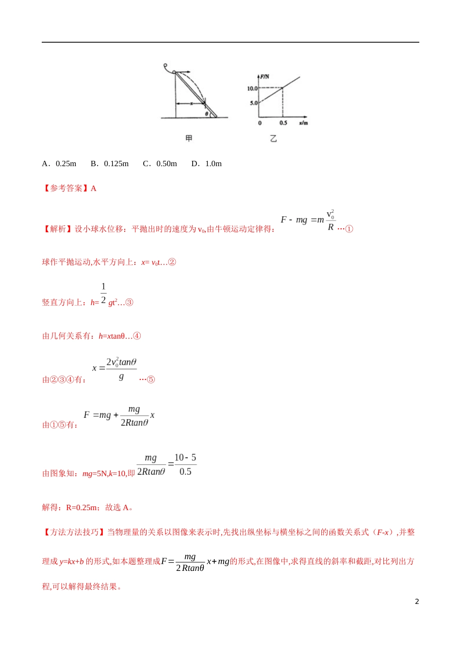 专题09 数学与物理方法（下）（解析版）_第2页