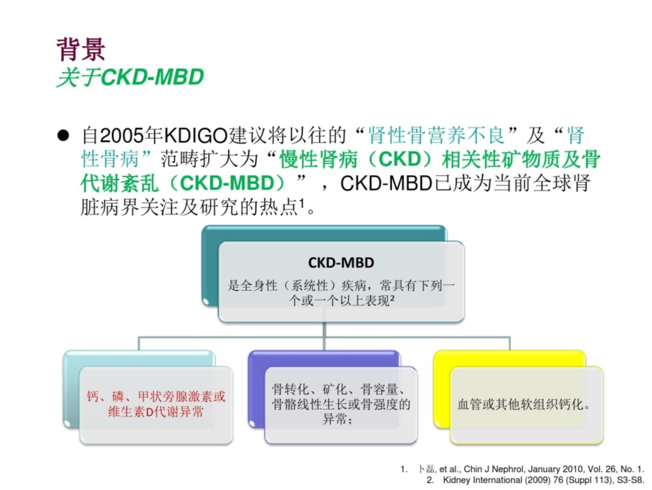 CKD-MBD治疗国际共识与指南解读-张凌剖析_第2页