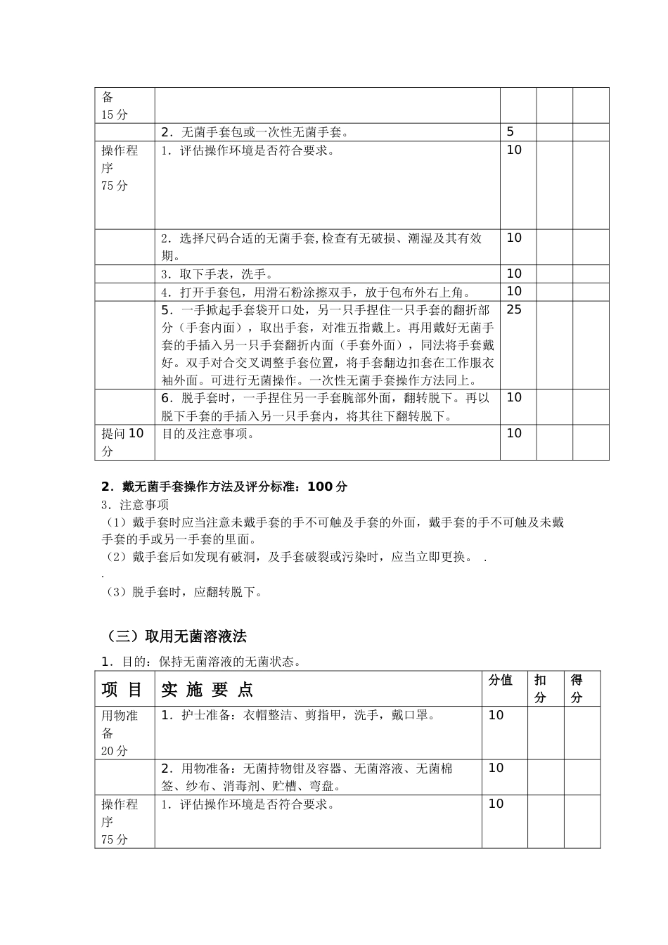 卫生部十五项护理操作标准[共37页]_第2页