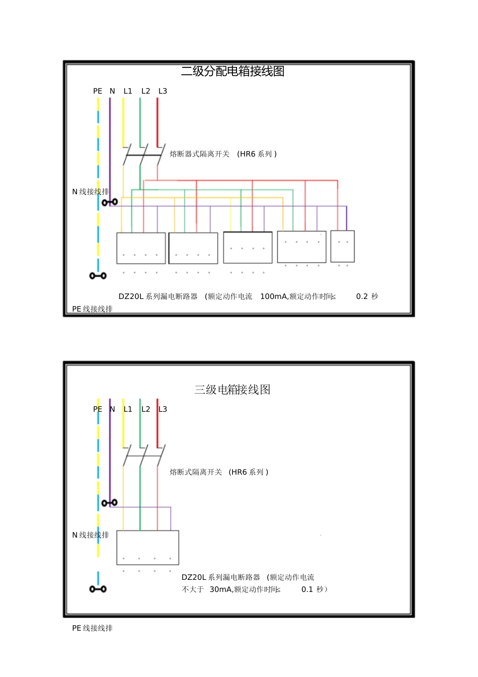 二级、三级电箱接线图[共1页]_第1页