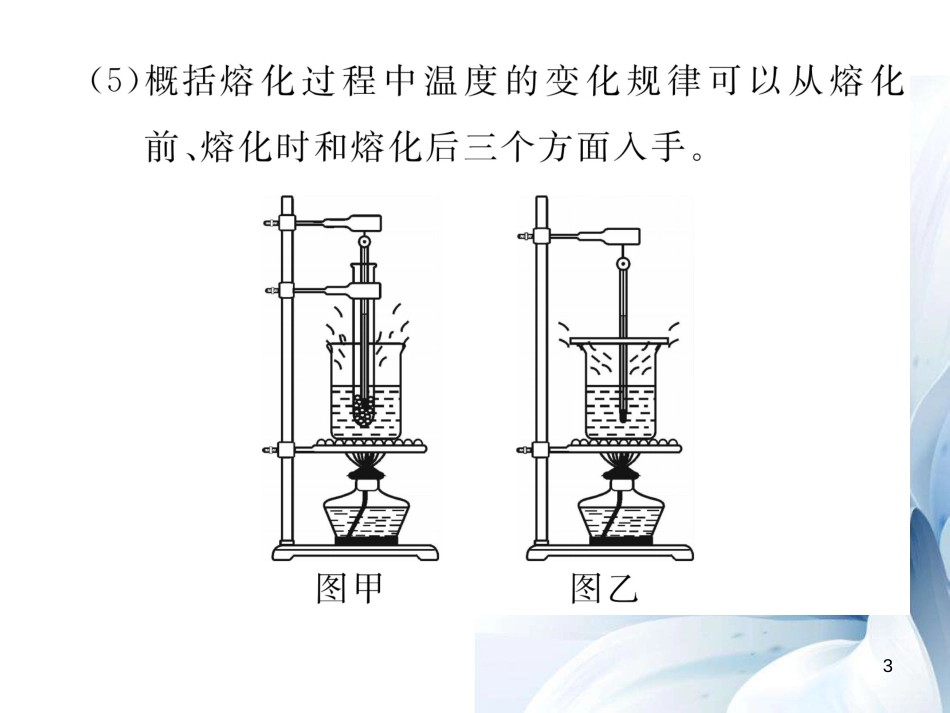 八年级物理上册 第5章 物态变化 重难点突破方法技巧 类型2 探究融化、沸腾时温度的变化规律课件 （新版）教科版`[共28页]_第3页