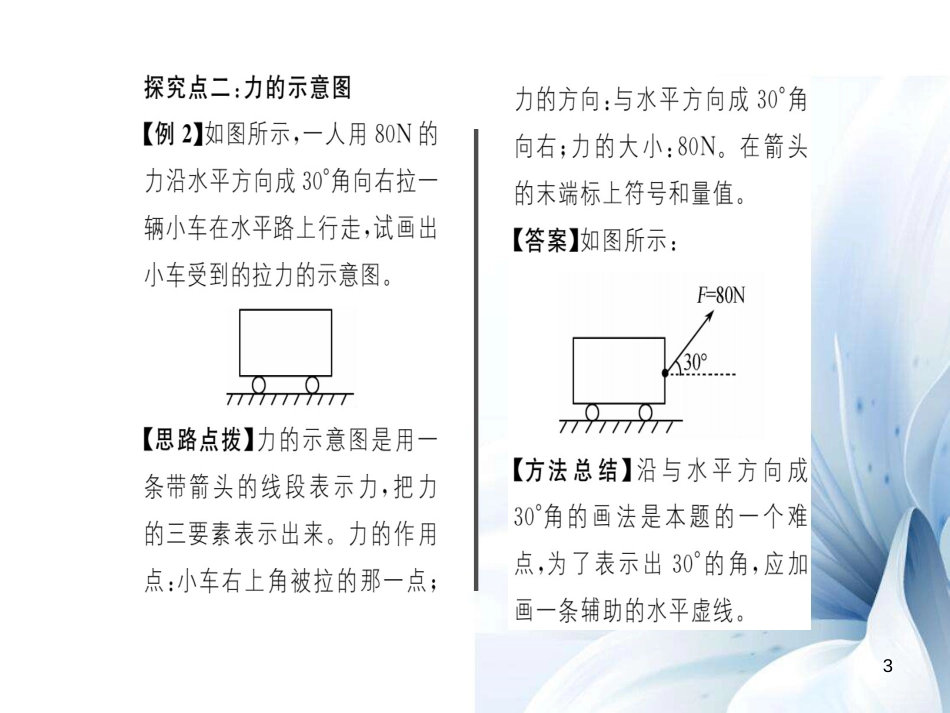 八年级物理全册 第6章 熟悉而陌生的力 第2节 怎样描述力课件 （新版）沪科版[共17页]_第3页