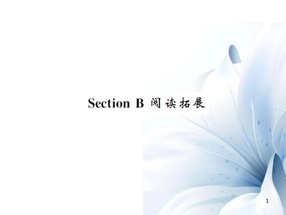 八年级英语上册 Unit 10 If you go to the party，you ll have a great time Section B阅读拓展课件 （新版）人教新目标版[9页]_第1页