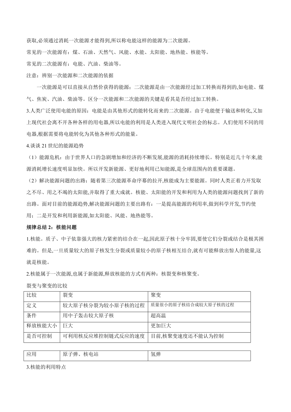 专题22 能源与可持续发展（原卷版） _第2页