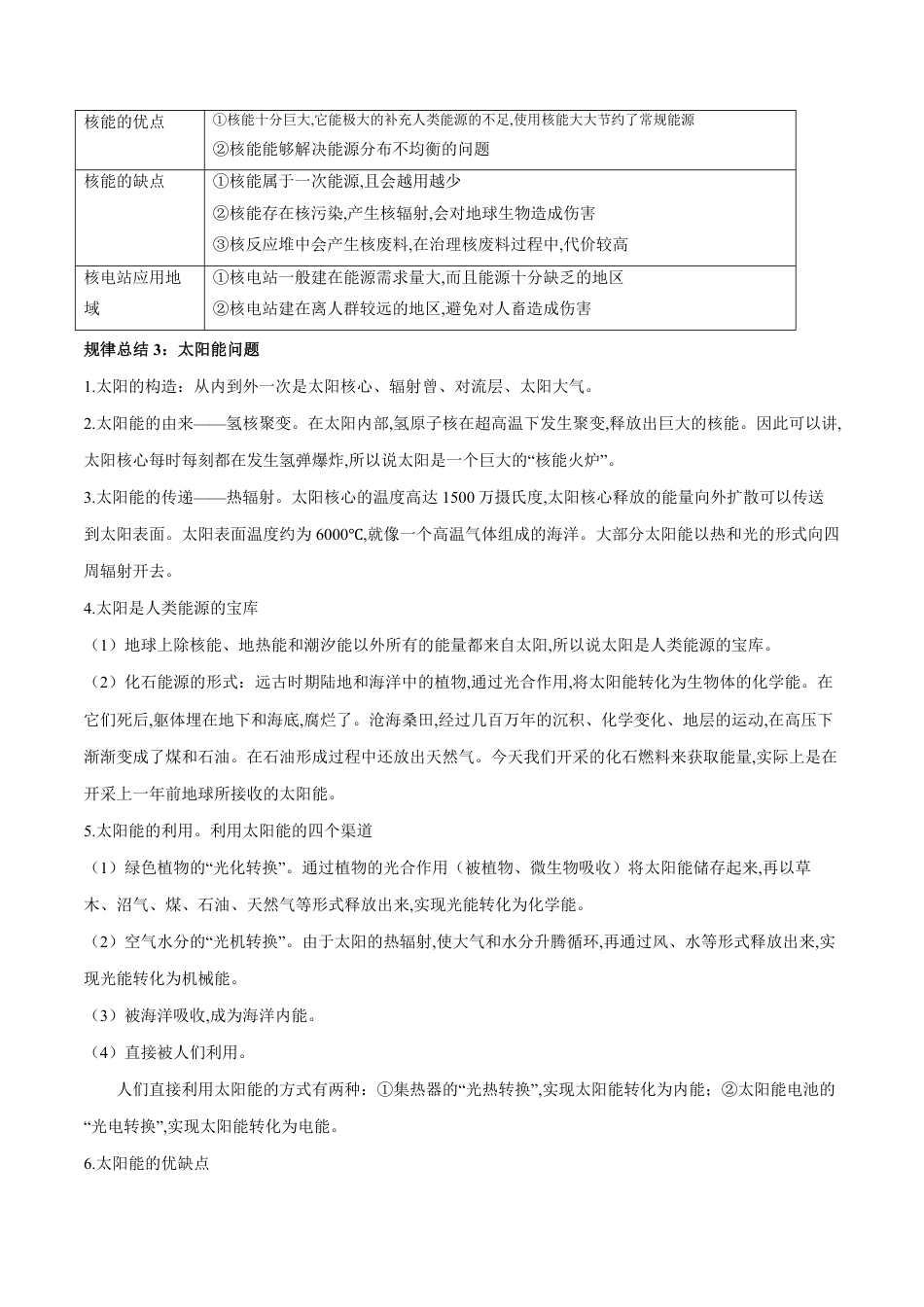 专题22 能源与可持续发展（原卷版） _第3页
