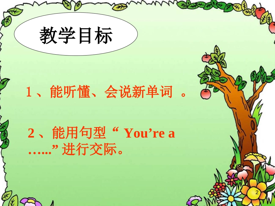 三年级英语上册 Unit 13 You are a lion课件 湘少版[共13页]_第2页