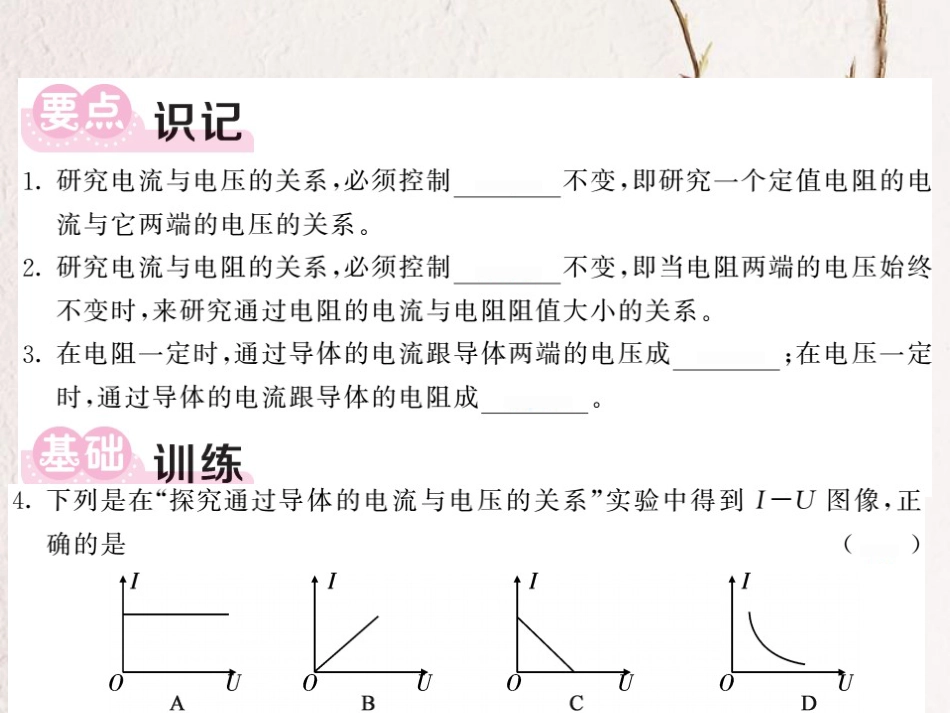 八年级科学上册 4.6.1 欧姆定律习题课件 （新版）浙教版[共14页]_第3页